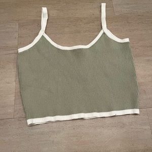 sweater tank top